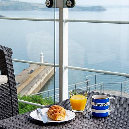 Marine Point, Mevagissey - Sensational Cliff Top Views Of Harbour And Bay מראה חיצוני תמונה