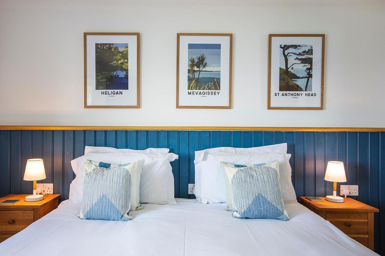 Marine Point, Mevagissey - Sensational Cliff Top Views Of Harbour And Bay מראה חיצוני תמונה